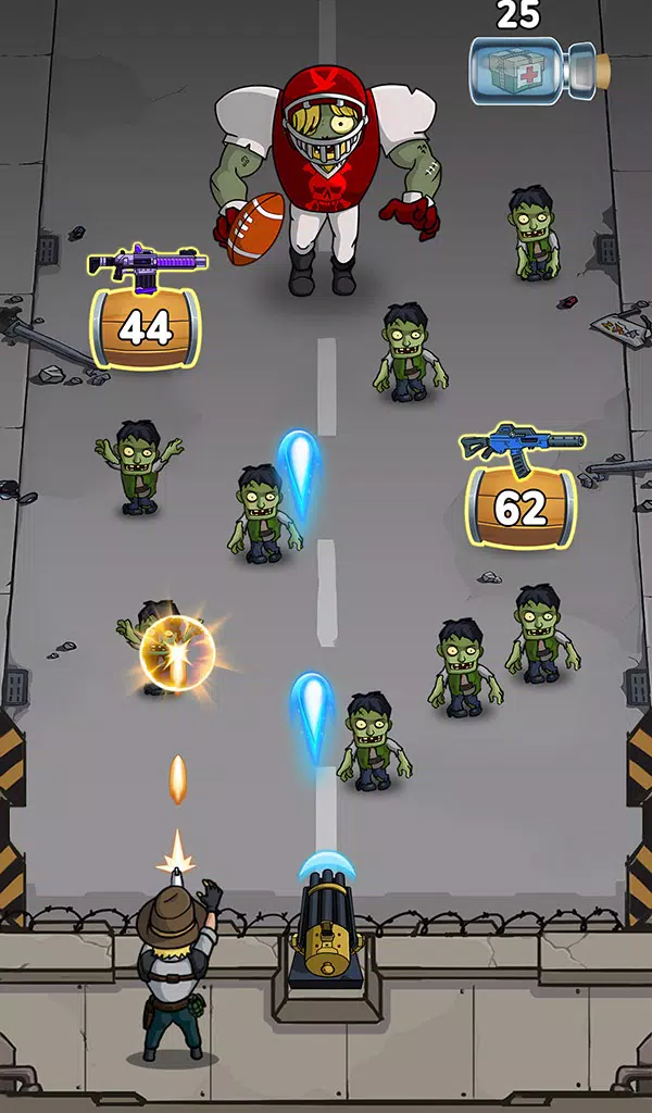 Zombie War Schermafbeelding 1