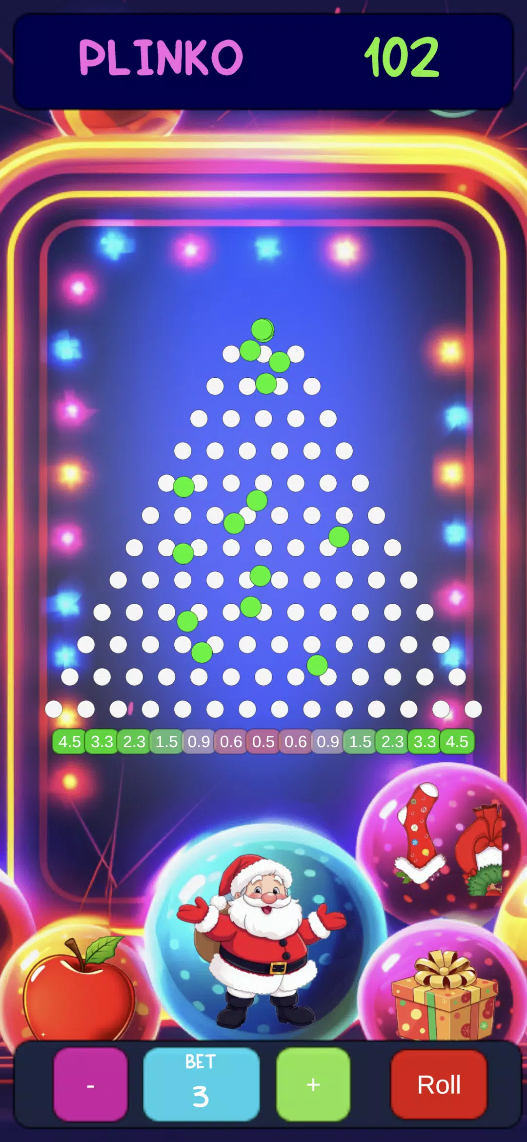 Christmas Plinko Fight Ảnh chụp màn hình 2