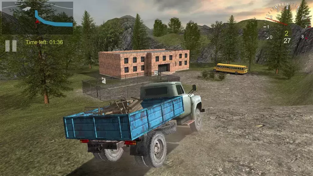Cargo Drive: truck delivery Скриншот 1