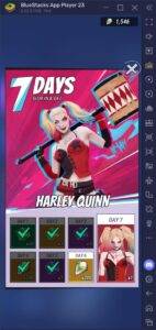 DC : Dark Legion ™ - 신화적인 영웅 Harley Quinn 잠금 해제 무료