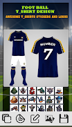 Football Jersey Maker- T Shirt Ekran Görüntüsü 3
