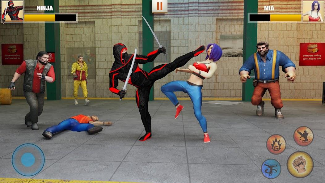 Street Fight: Beat Em Up Games Mod ဖန်သားပြင်ဓာတ်ပုံ 4