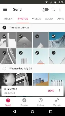 Schermata Send Anywhere (File Transfer) 1