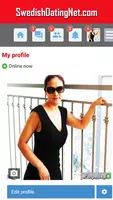 Swedish Dating Net for Singles Скриншот 1