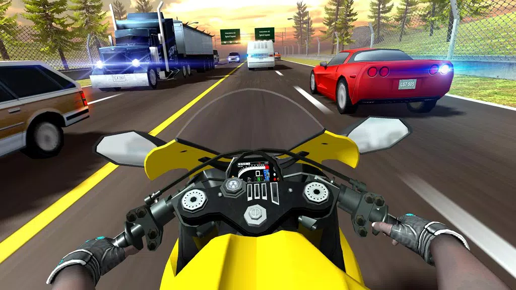Highway Moto Rider 2: Traffic應用截圖第2張