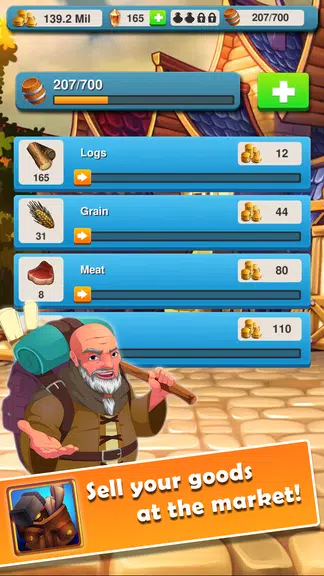 Idle Crafting Kingdom Tangkapan skrin 1