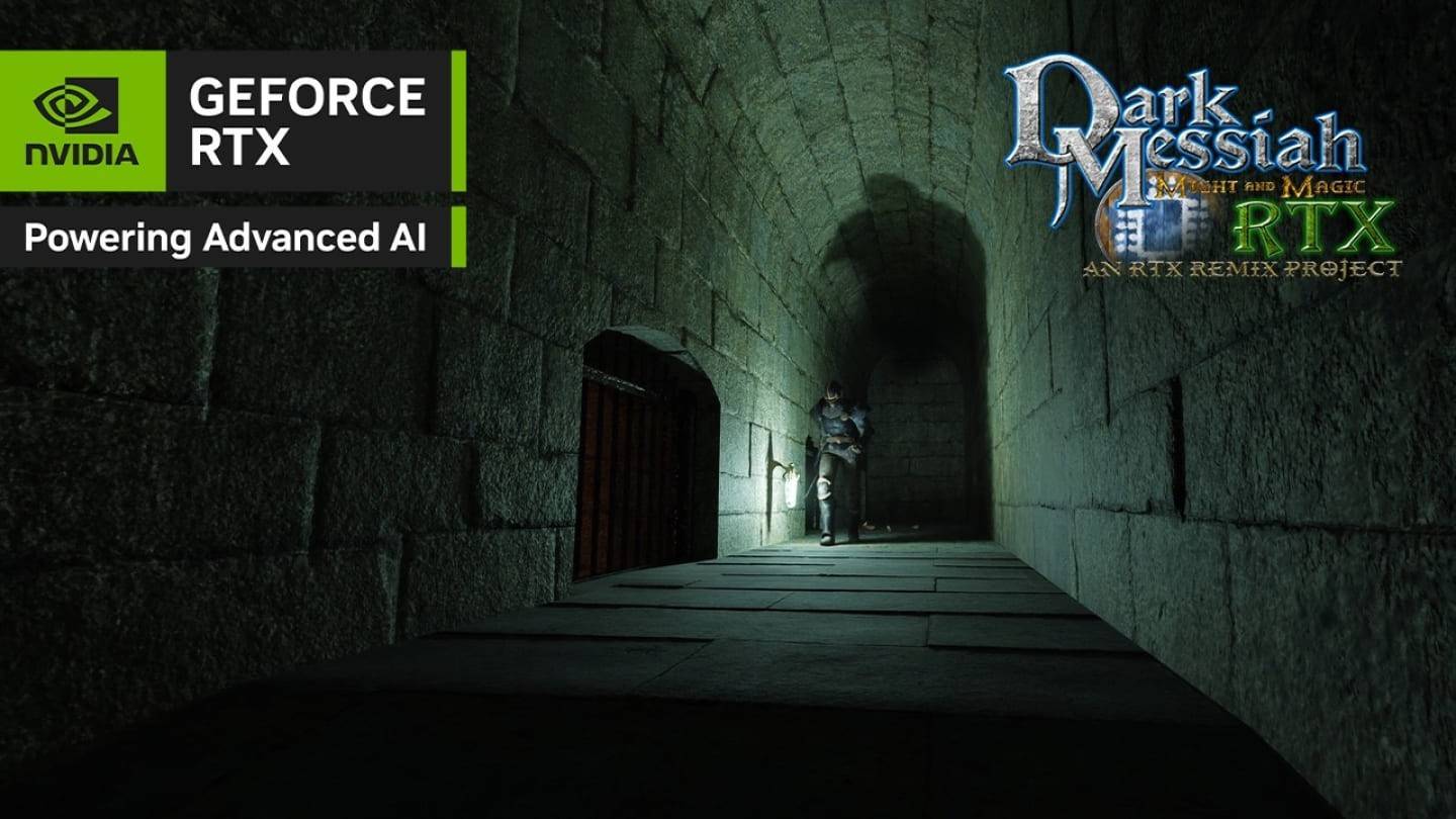 NVIDIA揭幕了Dark Messiah重新製作了增強的遊戲玩法