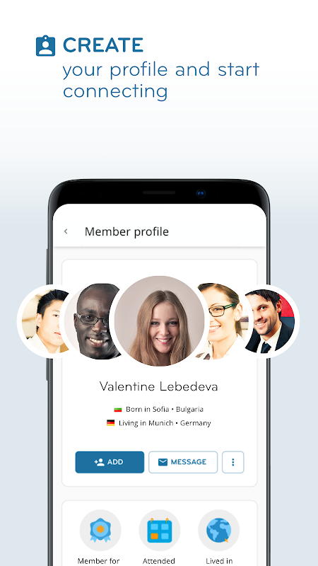 InterNations Screenshot 3