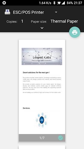 ESCPOS Bluetooth Print Service應用截圖第2張