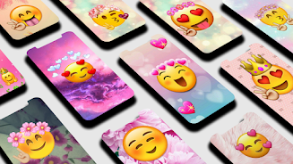 Emoji Wallpaper Captura de tela 1