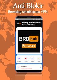 Brokep Hub Browser VPN Browser स्क्रीनशॉट 2