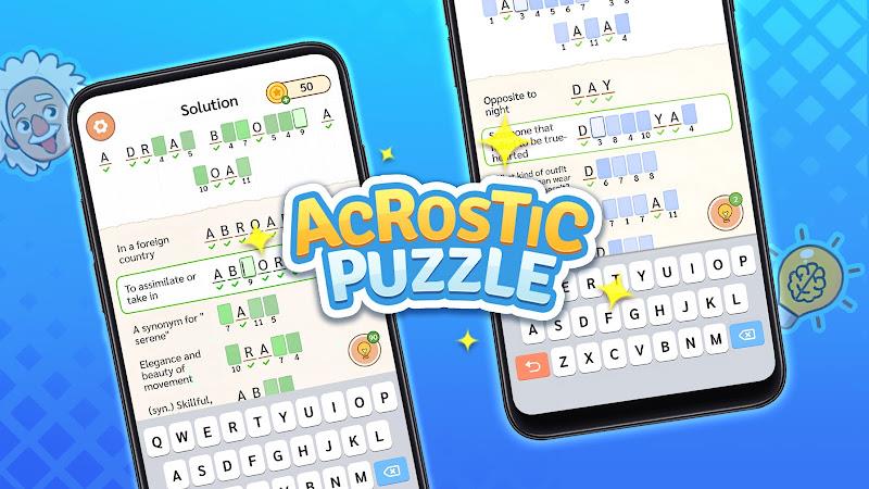 Acrostic Puzzle: Logic Fill in應用截圖第2張