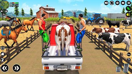 Animal Transport Truck Driving স্ক্রিনশট 1