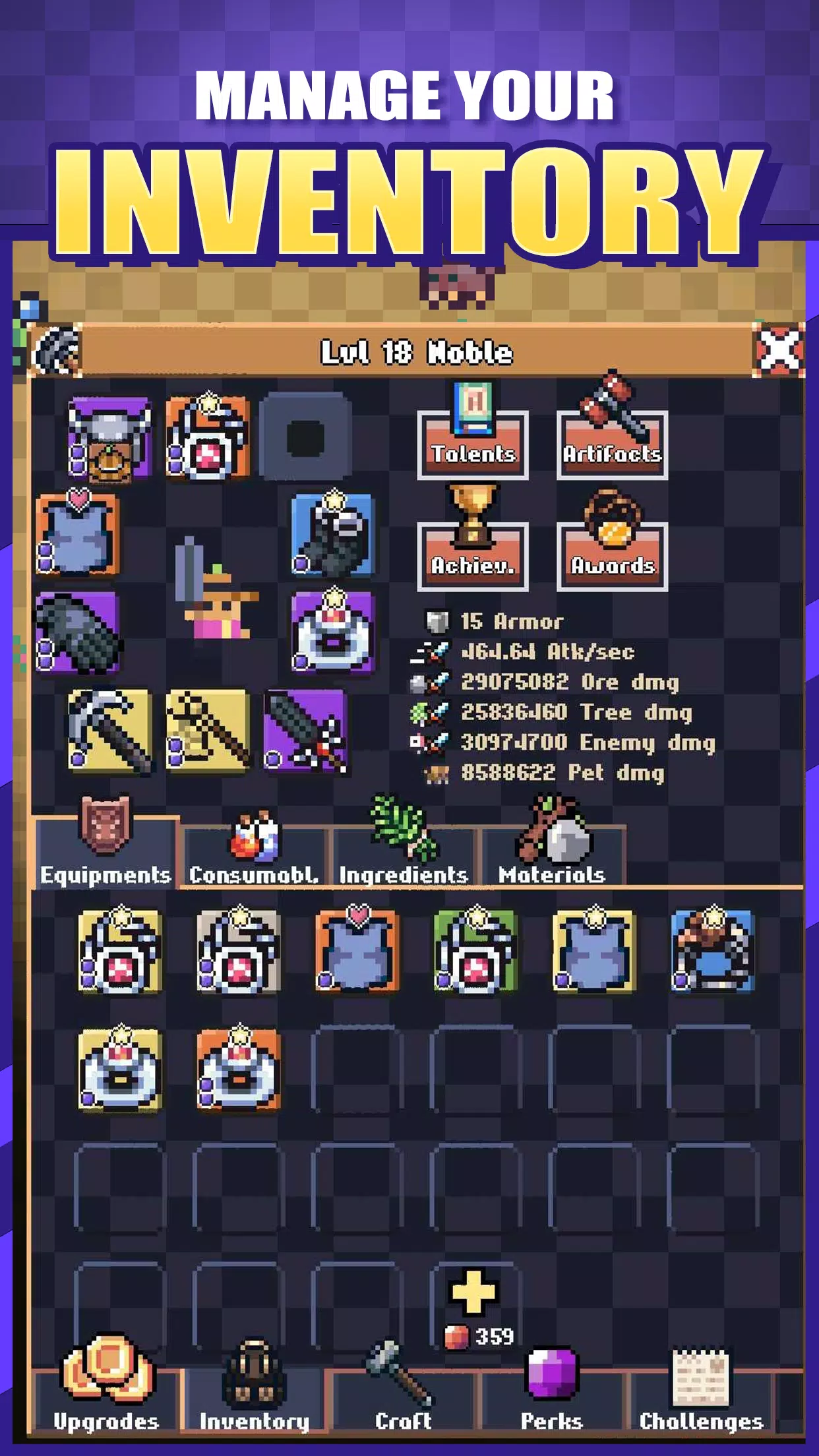 Idle Pocket Crafter 2 Скриншот 3