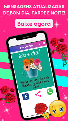 Mensagens de Bom Dia Povo Zap スクリーンショット 2