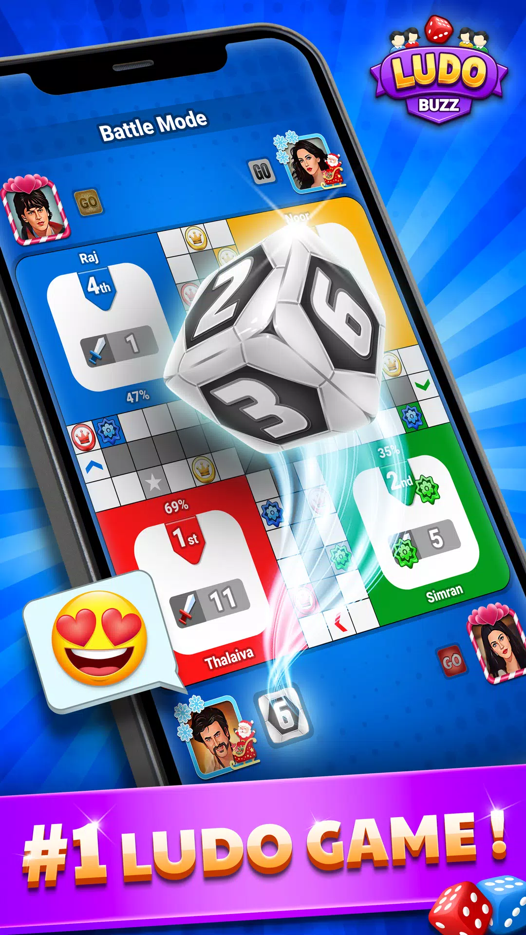 Ludo Buzz Скриншот 2