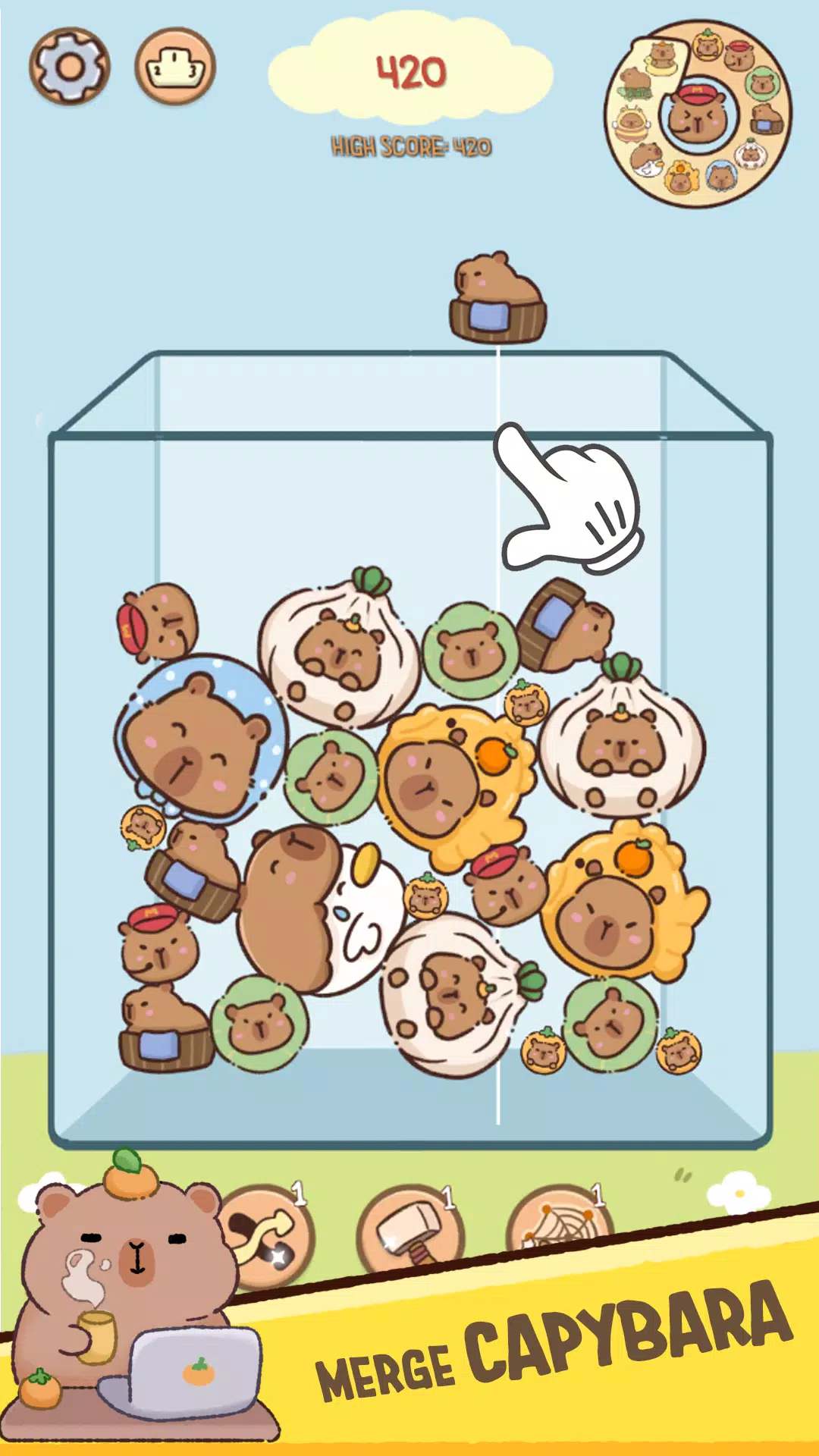 Capybara Merge應用截圖第1張