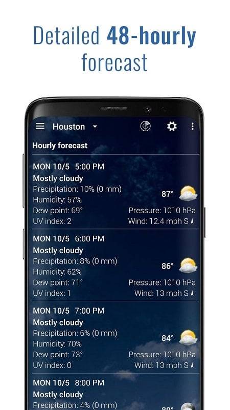 Transparent clock weather Pro Скриншот 4