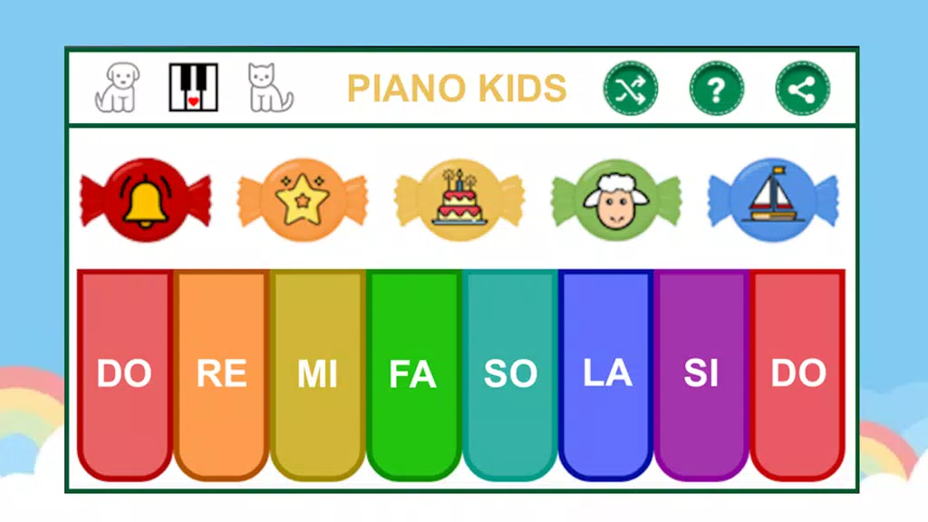 Piano Kids: Animals Music Song Tangkapan skrin 1