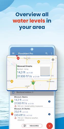 FloodAlert Waterlevel Alerts Zrzut ekranu 2