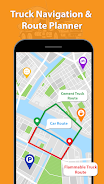 Truck GPS navigator, Direction Скриншот 2