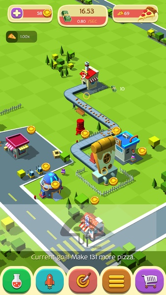 Pizza Factory Tycoon - Idle Clicker Game Ảnh chụp màn hình 3