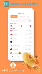 Kazakhstan VPN - Private Proxy ဖန်သားပြင်ဓာတ်ပုံ 3