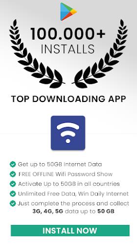 Daily Internet Data 50 GB MB Zrzut ekranu 1