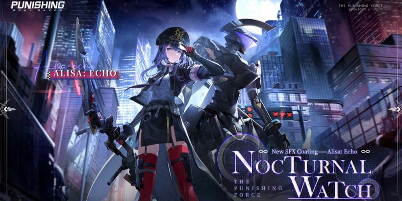 Punishing Grey Raven, 3주년 기념으로 물리적 증폭기 Omniframe Alisa Echo 및 기간 한정 이벤트 추가
