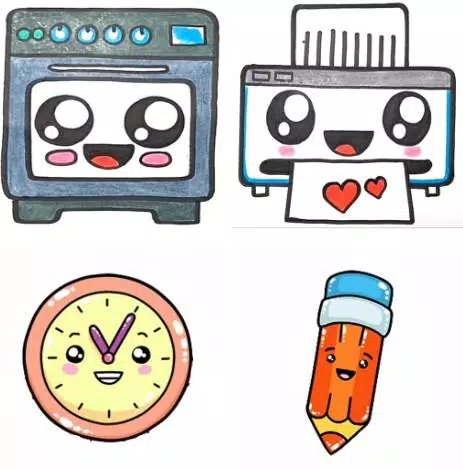 How To Draw Cute Things Capture d'écran 3
