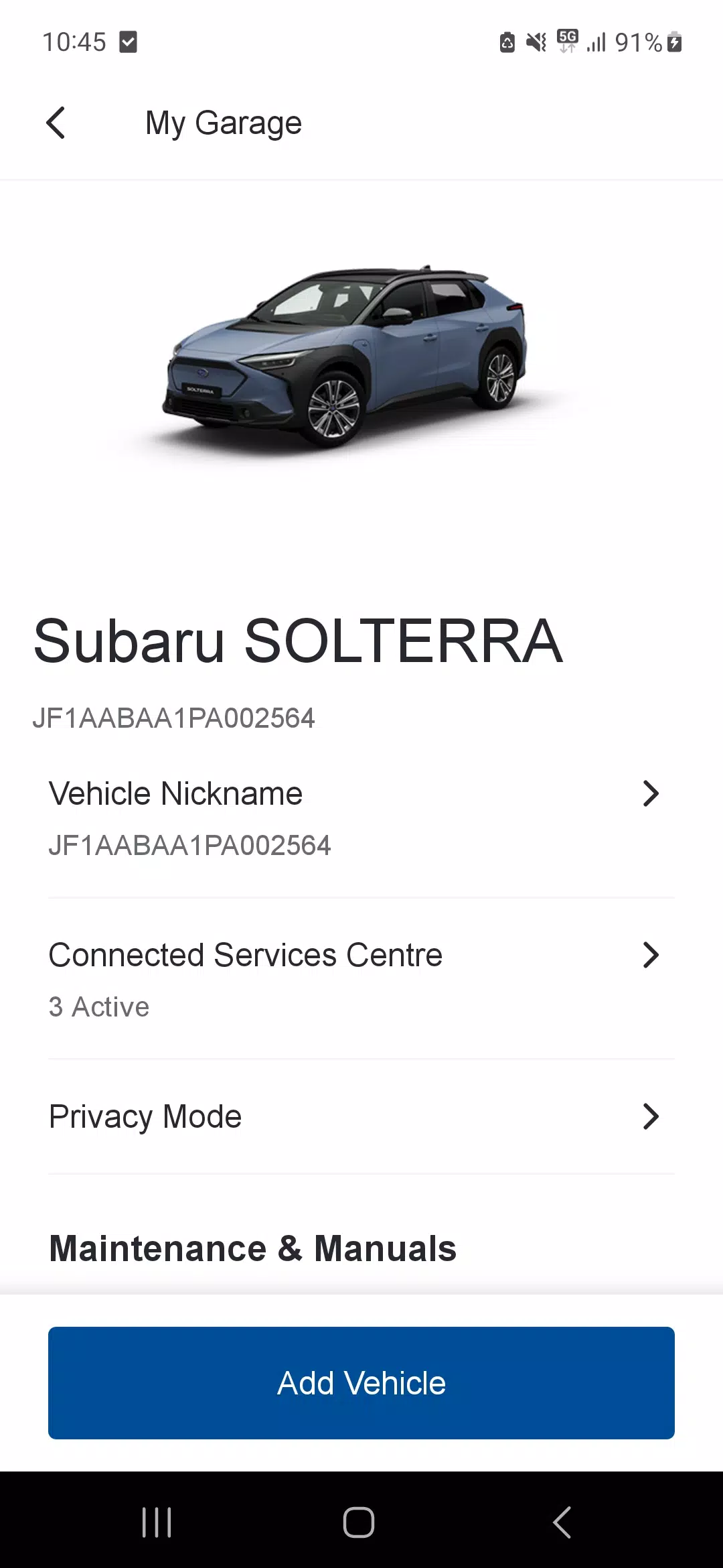 SUBARU Care Скриншот 4