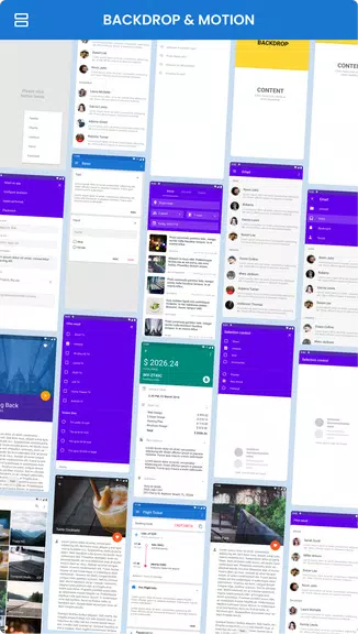 MaterialX - Material Design UI Ekran Görüntüsü 3