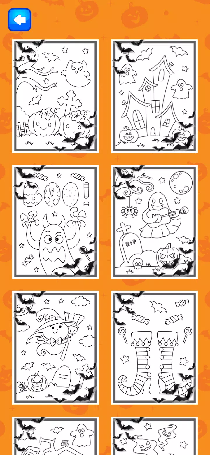 Halloween Coloring Game应用截图第2张