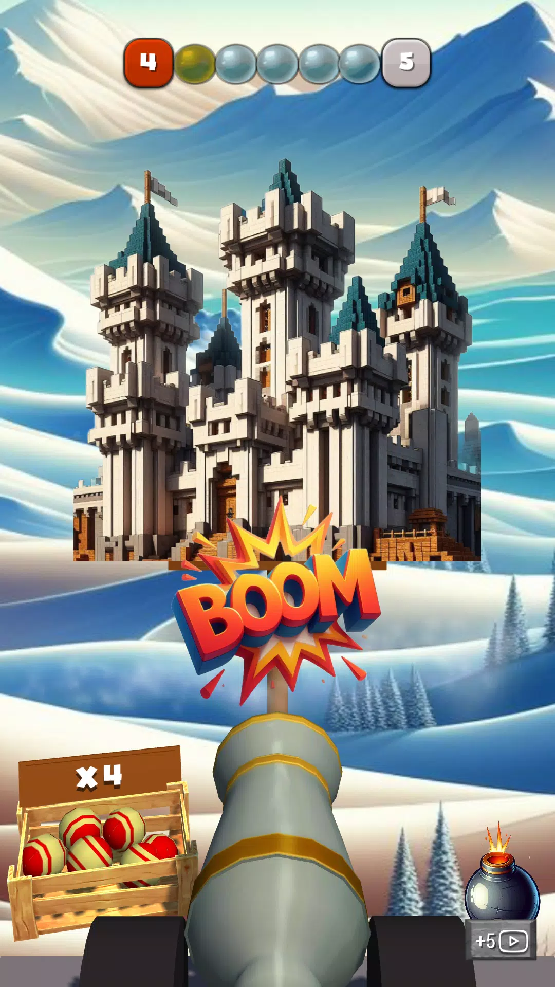 Cannon Shot: Ball Strike Blast Скриншот 2