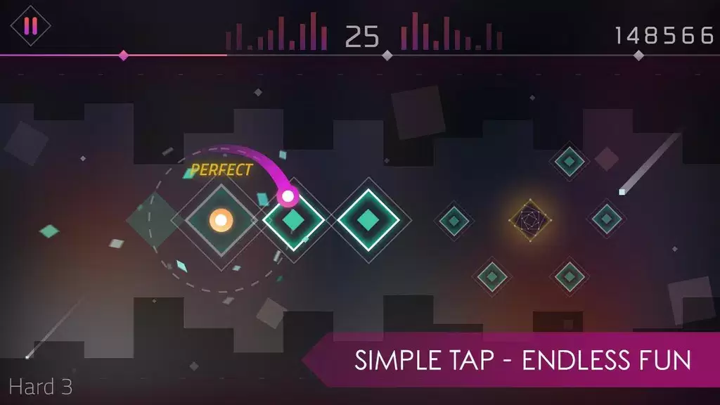 Beat Tiles: Rhythmatic Tap Скриншот 4