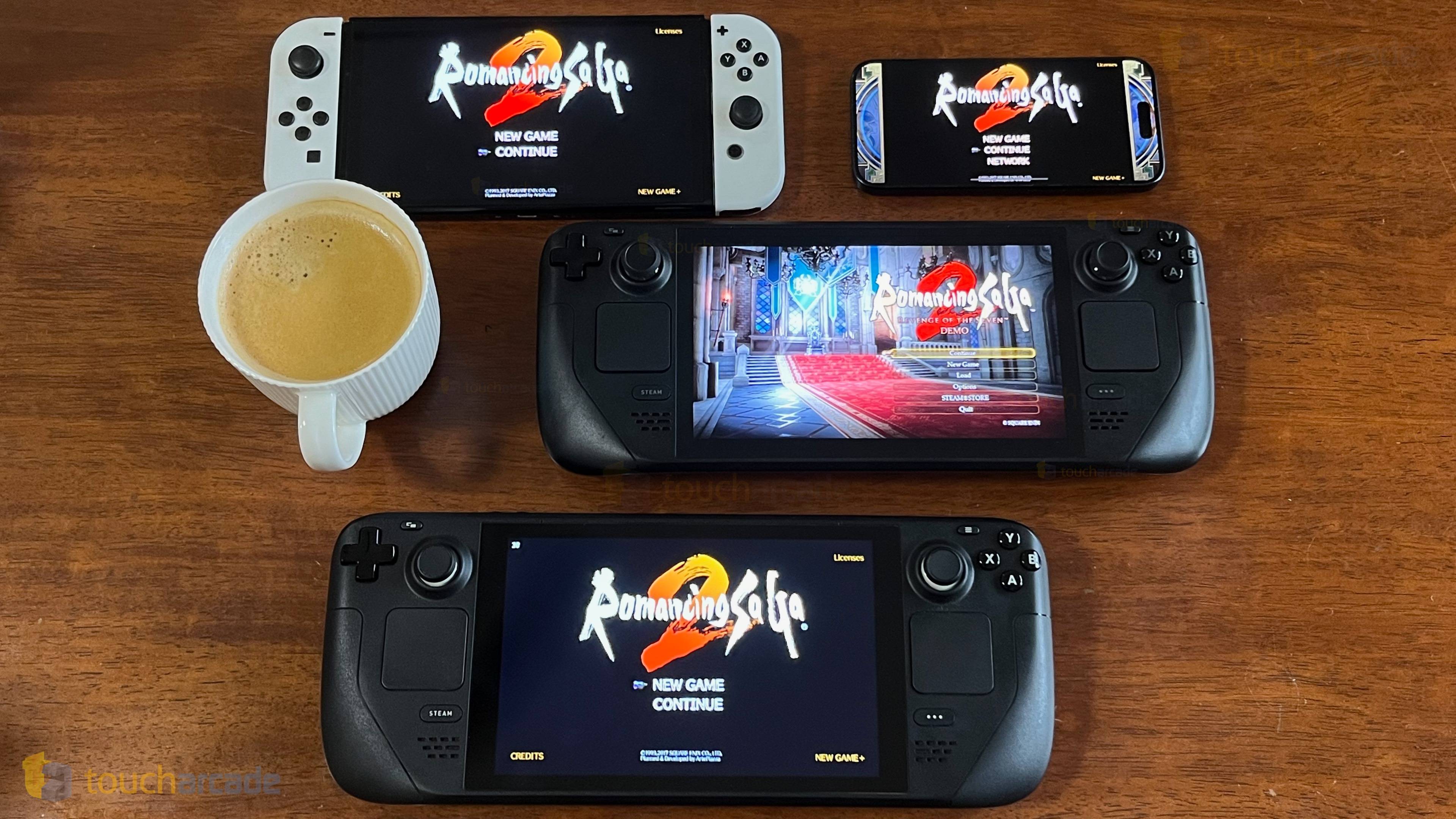浪漫的傳奇2：與遊戲製作人Shinichi Tatsuke和Steam Deck動手預覽的七次采訪的報仇