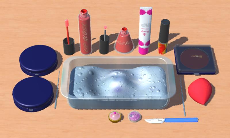 Makeup Slime Game! Relaxation スクリーンショット 1