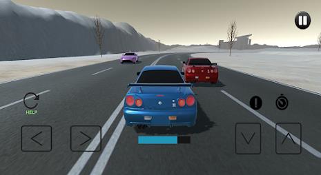 Driving Skyline R34 Drift Car應用截圖第3張