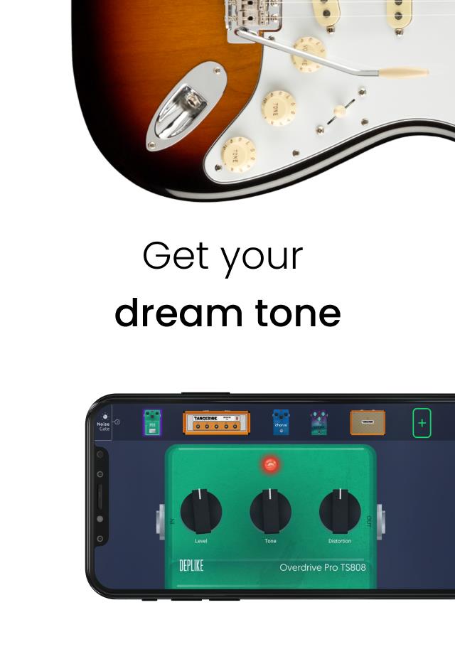 ギターエフェクターペダル、ギターアンプ - デプリケート スクリーンショット 1