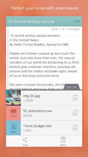 SomNote - Beautiful note app Скриншот 2