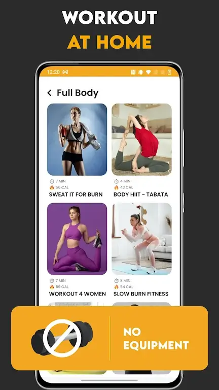 Home Workout - Full Body Workout Schermafbeelding 2