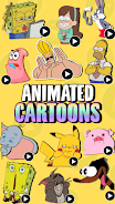 WASticker Cartoon Memes 스크린샷 1