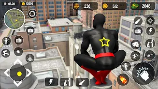 Miami Spider Rope:Superhero 3D Скриншот 2