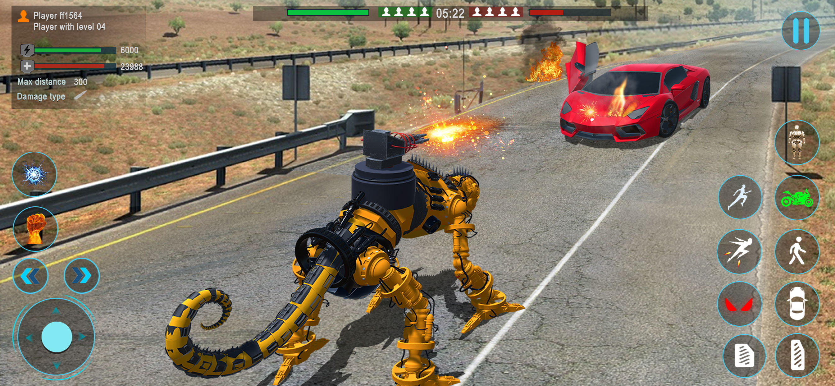 Bike Robot Transformation Game Capture d'écran 2