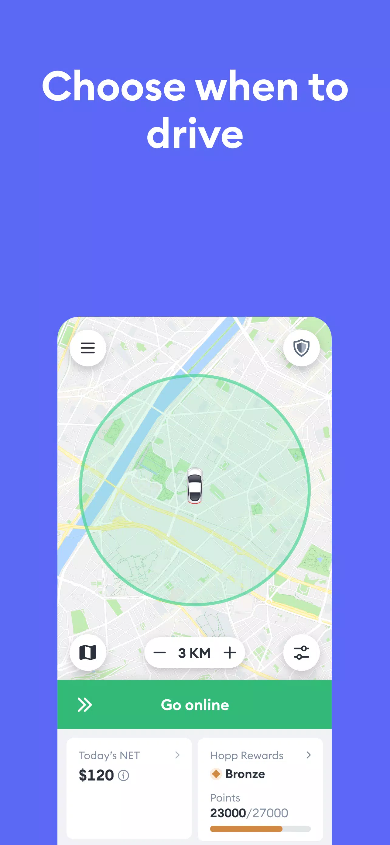 Hopp Driver Скриншот 3