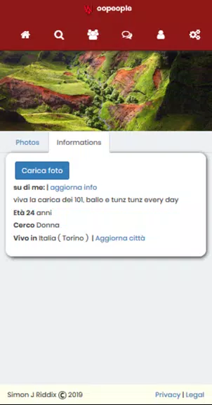WooPeople Social Incontri Скриншот 4