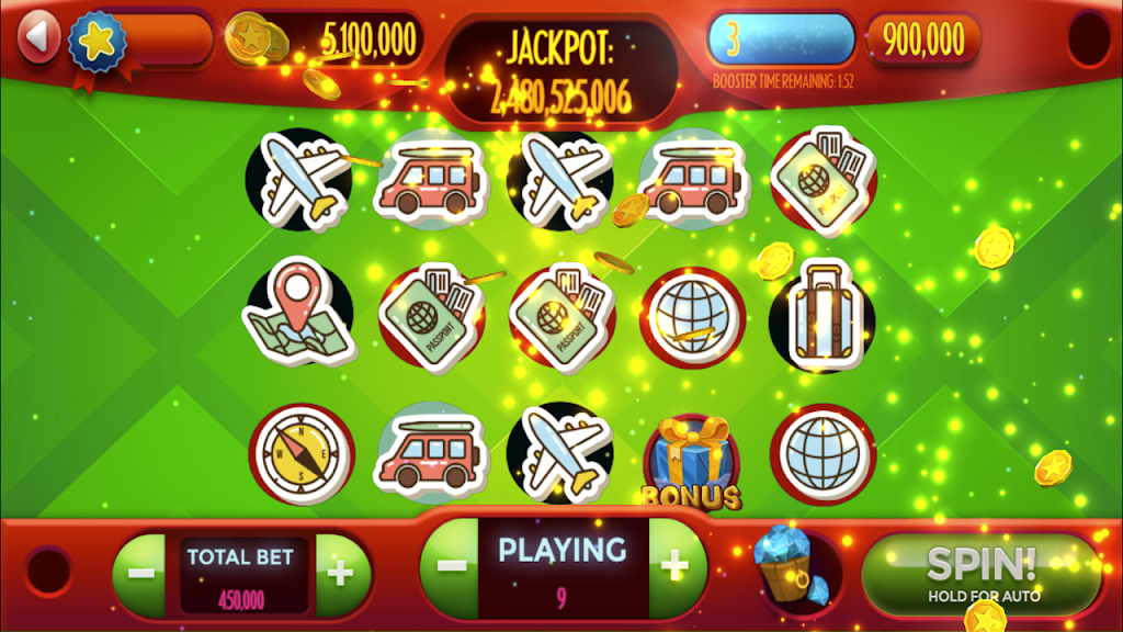 Book-Book Airline Flight Bonus Wheel Slot Скриншот 1