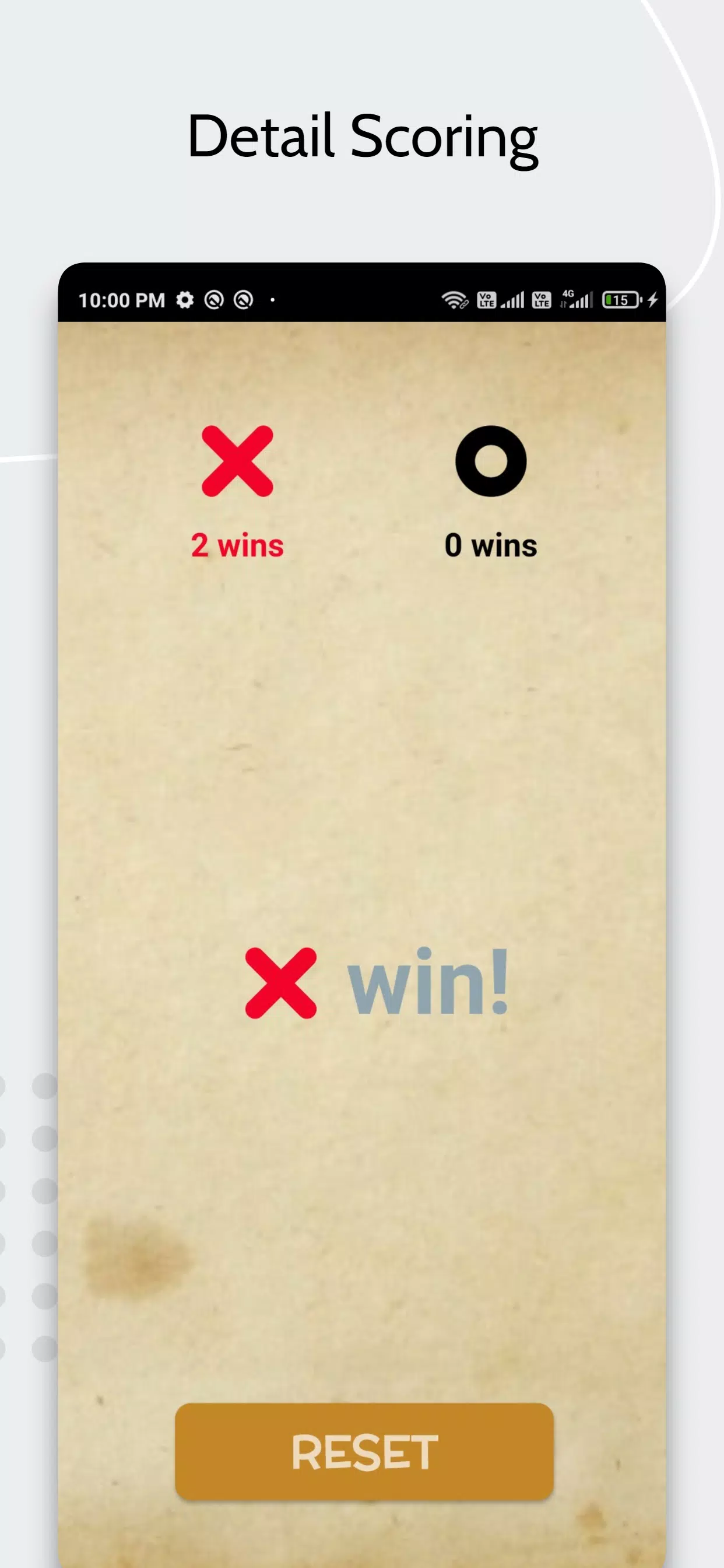 Tic Tac Toe AI Game Ekran Görüntüsü 3