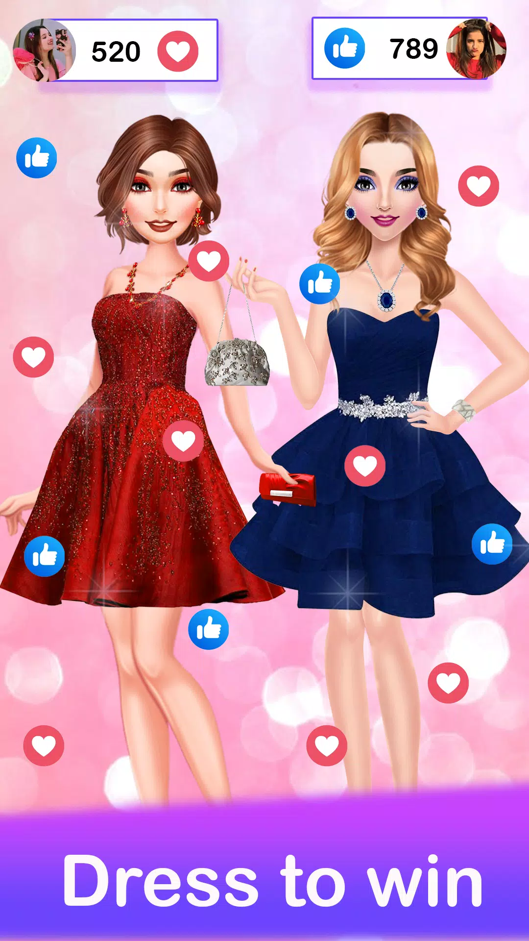 Fashion Girl Makeup Games Show Tangkapan skrin 3
