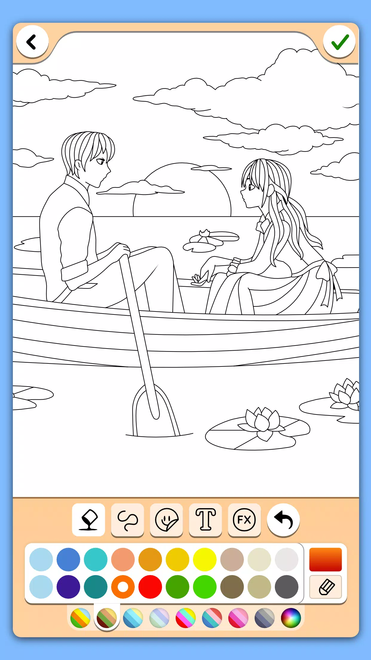 Valentines love coloring book ภาพหน้าจอ 4